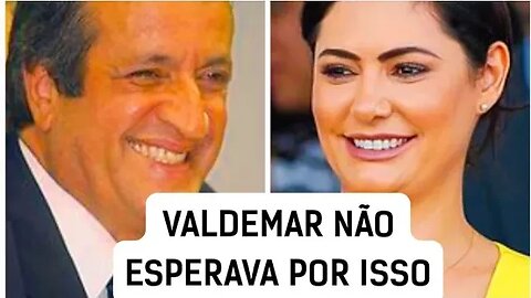 Valdemar Costa Neto deixado por Michelle Bolsonaro esposa de Jair Bolsonaro