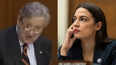 Senator Kennedy Mocks Aoc And The Entire Democrats In Congress, Gets Standing Ovation