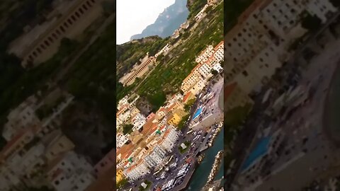 So Beautiful, You Won't Believe Your Eyes 😍 Travel To Amalfi Coast, Italy 📍 Video Link Below