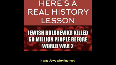 Finkelstein / Wickstrom interview - ZIONISTS = NAZIS = BOLSHEVIKS = COMMUNISTS = MARXISTS