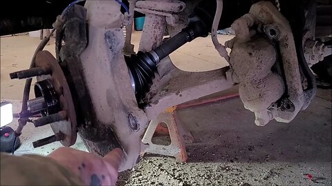 Replacing the CV Shaft on my Truck