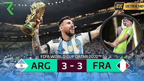 MESSI WON THE TROPHY IN THE BEST AND MOST DRAMATIC WORLD CUP FINAL OF ALL TIME #1080p