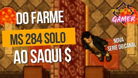 TIBIA RPG - CAÇANDO DE MS LVL 284 SOLO - DO FARME AO SAQUE