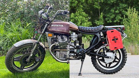 Can I Turn The Old Auction Honda Into An Adventure Bike?