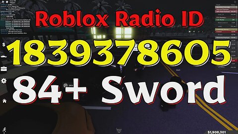 Sword Roblox Radio Codes/IDs
