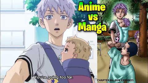 Hakkai and Mitsuya Backstory Anime vs Manga, Tokyo Revengers Anime vs Manga