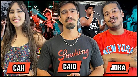 Grupo CJC - Caio Joka e Cah - Trio de Beatbox - Beatboxer Profissionais - Podcast 3 Irmãos #352
