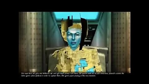 David Bowie and “Omikron” – 1999 Windows PC Game by Eidos Interactive.