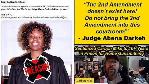 Arrest This Tyrannical, Diversity-Hire, Anti-2A Judge & Try Her For Treason! 🚫🔫👩‍⚖️