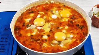 When you have eggs and beans. Prepare this delicious breakfast recipe. quick and easy