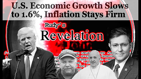Revelation042524 Bidenomics: GDP Falls To 1.5% Fake "Fake Electors"
