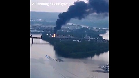 Multiple Authorities Responding to Large Fire and Explosion at a Power Plant Pittsburgh PA