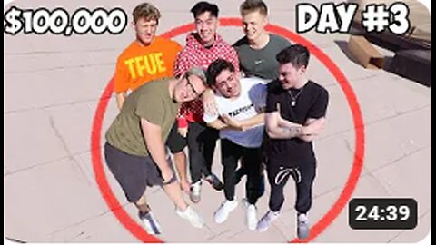 Last Youtuber To Leave Wins $100,000 - Challenge