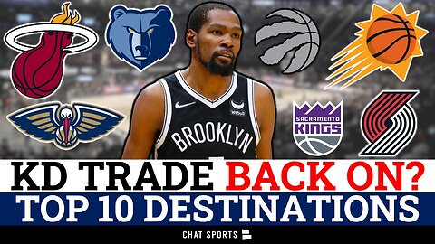 Top 10 Destinations For Kevin Durant Ft. Warriors, Suns & Pelicans