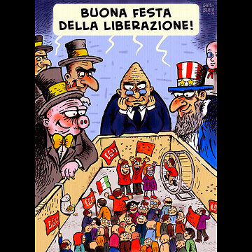 (25 APRILE 2024) - ANDREA COLOMBINI: “# OGGI È LA FESTA DEL CONTROLLO DA REMOTO MA...# NOI NON SIAMO COGLIONI RINCHIUSI IN UNO SCROTO!! E I 'VECCHI LERCI' SONO ALLA FINE!!”🇮🇹😉🥁