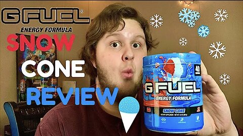 G Fuel “SNOW CONE” Flavor REVIEW!