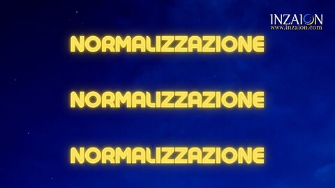 NORMALIZZAZIONE