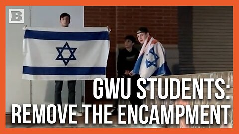 Jewish GWU Students Call for University to Remove Anti-Israel Encampment