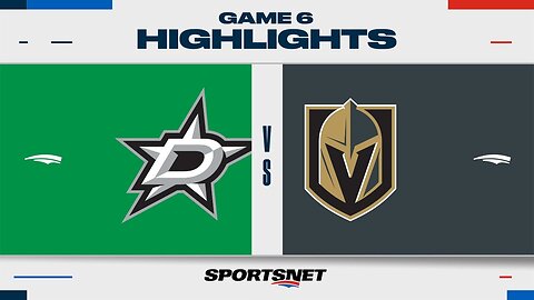 NHL Game 6 Highlights | Stars vs. Golden Knights - May 3, 2024