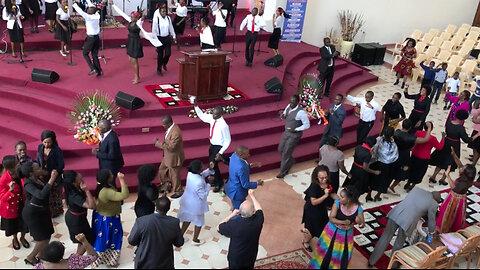 Dr. Hansen at Liberty Christian Centre, Nairobi, Kenya with Bishop Dr. Kepha N. Omae, 5/14/17 Part 1