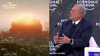 Democrat Al Gore is selling climate change bullshit: "Greenhouse gases are now trapping as much extra heat as would be released by 600,000 Hiroshima-class atomic bombs exploding every single day!"