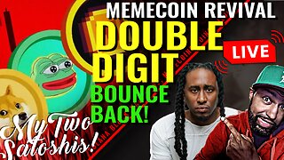 Memecoin Mania? Doge & Shiba Skyrocket w/ Bitcoin Bounce! (Emergency Livestream with Hotep Jesus!)