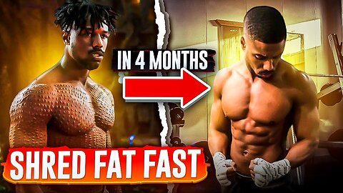 How Micheal B. Jordan Got Super Lean In Only 4 Months For Creed 2!