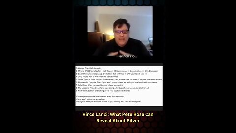 #VinceLanci: What Pete Rose Can Reveal About #Silver