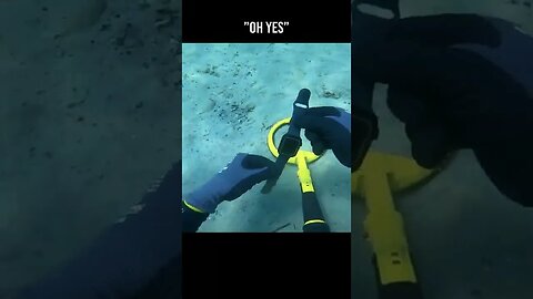 I found an Apple Watch scuba diving under a bridge