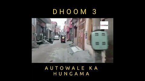 DHOOM 3 || Autowale Ka High Voltage Drama Dhoom 3 #shorts