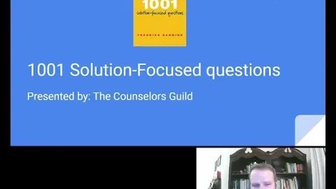 Book Reveiw: 1001 Solution Focused Questions