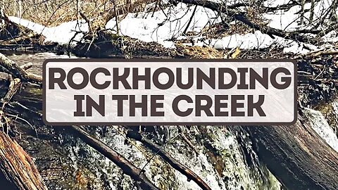 Creek Rockhounding | First of 2020