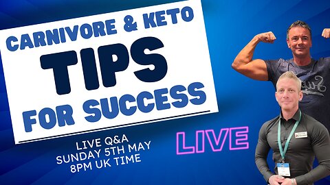 The ultimate guide to keto and carnivore: live Q&A tips for success