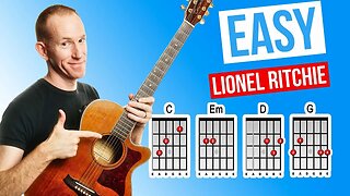 Easy ★ Lionel Ritchie / Faith No More ★ Acoustic Guitar Lesson [with PDF]