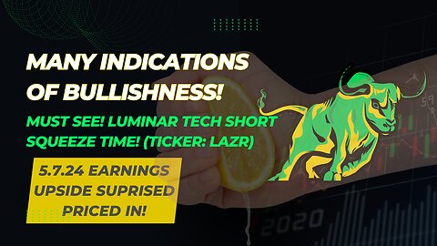 🚀 LAZR Luminar Technologies Update - May 6th, 2024: Earnings Surprise Ahead! 🚀