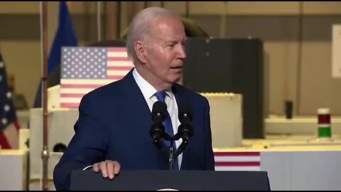 Biden Appears to Read Teleprompter Instruction Once Again: ‘Guy Named Riley, Last Name’