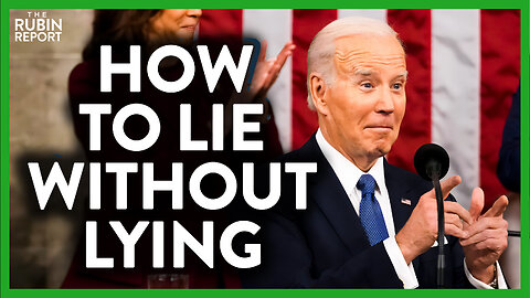 Joe Biden Shows How You Can Lie Without Technically Lying | ROUNDTABLE | Rubin Report