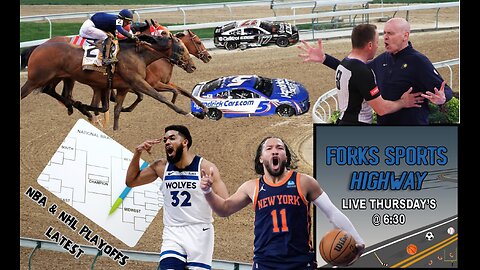 Forks Sports Highway - Derby Wrap-Up; T-Wolves Stun Nuggets; Rangers Head to Carolina; Jokic MVP; Keith Cumming Back in the House!