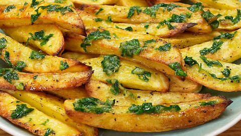 Just potatoes. Crispy Potato tastes better than McDonald's. If you have potatoes at home