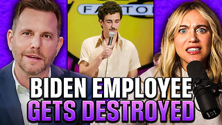 Comedian Tears Apart Biden Employee in the Crowd | Dave Rubin & Isabel Brown