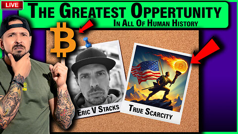 Bitcoin is the Discovery of True Scarcity and the Path to True Abundance. Eric V Stacks #bitcoin