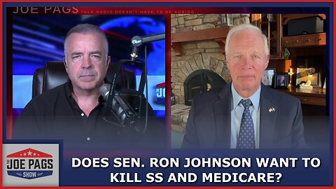 Biden Called Him Out -- Sen Ron Johnson Responds