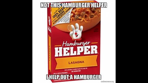Hamburger Helper featuring McDonald's Hamburger