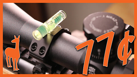 77-Cent Scope Level Anti-Cant Device for Long Range Precision Rifles - Mile Rifle Pt 15