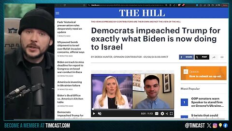 Biden Pulls MORE Military Aid From Israel Over Rafah Attack, They STILL WONT Impeach Him, WW3 LOOMS