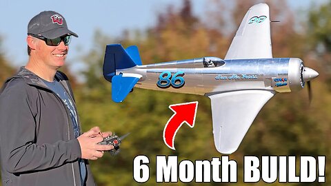6 MONTHS in the MAKING: DIY RC Czech Mate Transformation & Flight