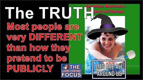 THE TRUTH: Most people are very different than how they pretend to be publicly
