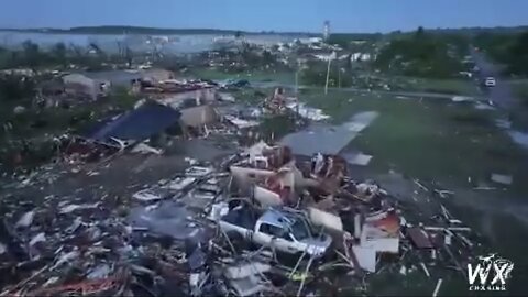 DAMAGING TORNADOES📡🌪️🏠WRECKS BARNSDALL📡🏘️🌪️BARTLESVILLE OKLAHOMA📡🌪️🏡💫