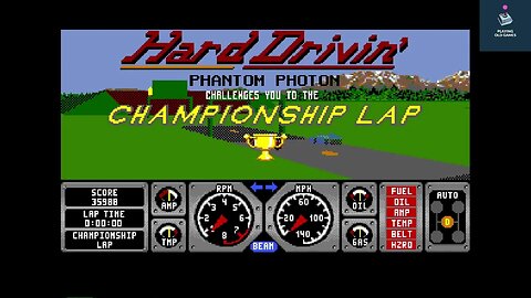 Sega Genesis - Hard Drivin Shortplay