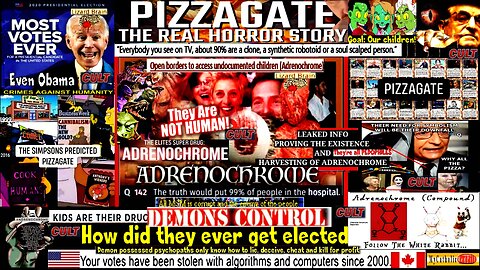 Pizzagate: The Real Horror Story! – Marcum (MyCatholicRedPill) [warning - images and language]